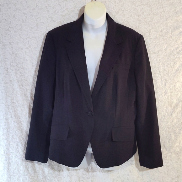 Worthington Jackets & Blazers - Worthington Works Women's Stretch Separates Black Blazer Size 16